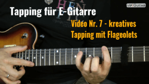 Tapping für E-Gitarre - Video Nr.7