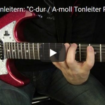 Die 7 Durtonleitern C-dur / A-moll