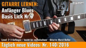 Anfänger Blues - Lick r. 9