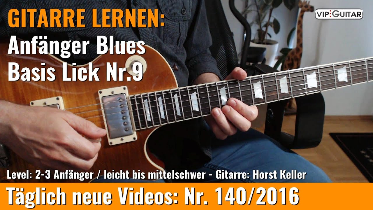 Anfänger Blues - Lick r. 9