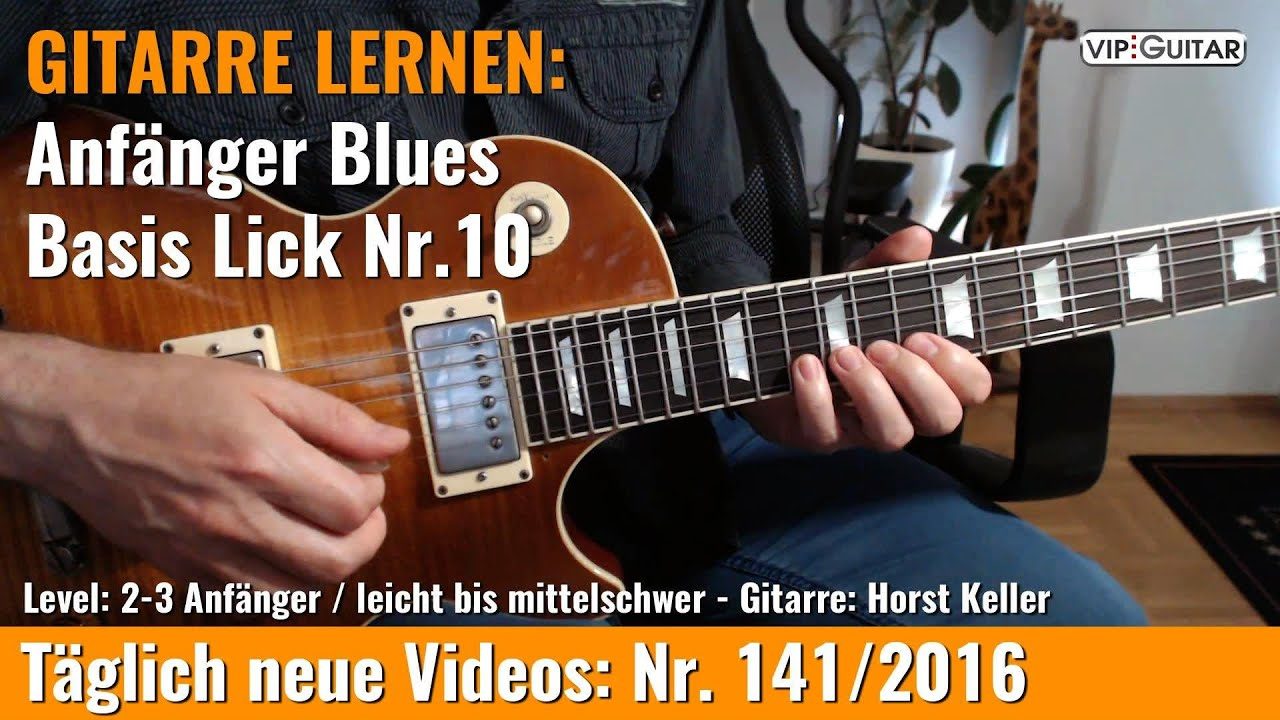 Anfänger Blues - Basic Lick Nr. 10