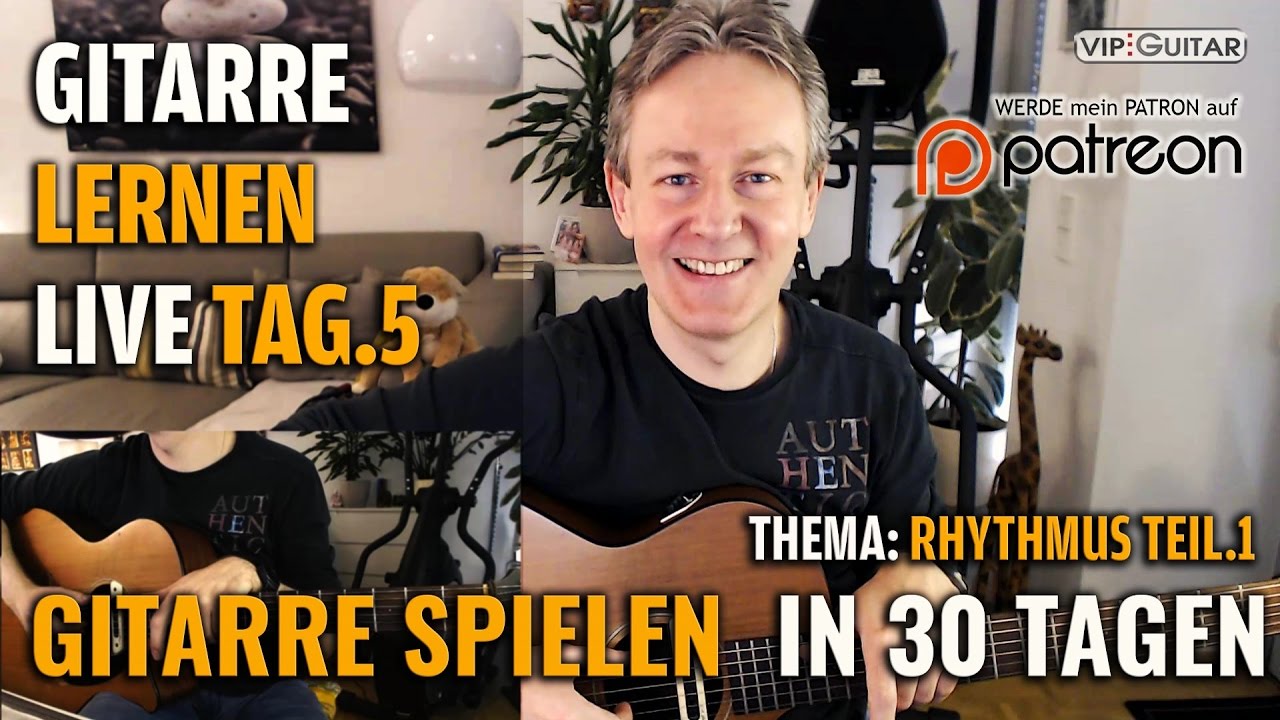 Gitarre lernen Tag 5