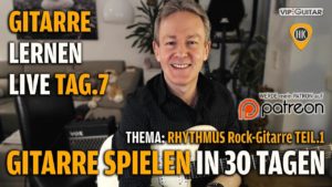 Gitarre lernen in 30 Tagen - Tag 7