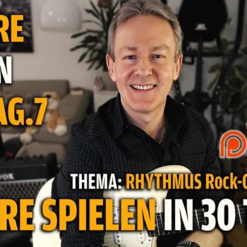 Gitarre lernen in 30 Tagen - Tag 7