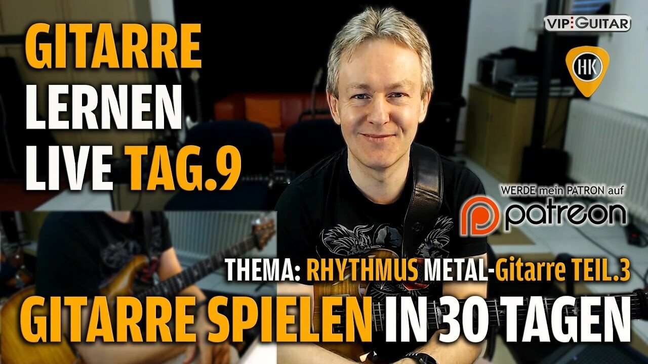 Gitarre lernen Tag 9