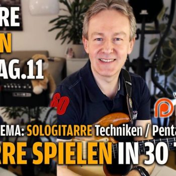 Gitarre lernen Tag 11