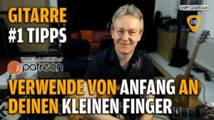 Guitar Hack - kleiner Finger