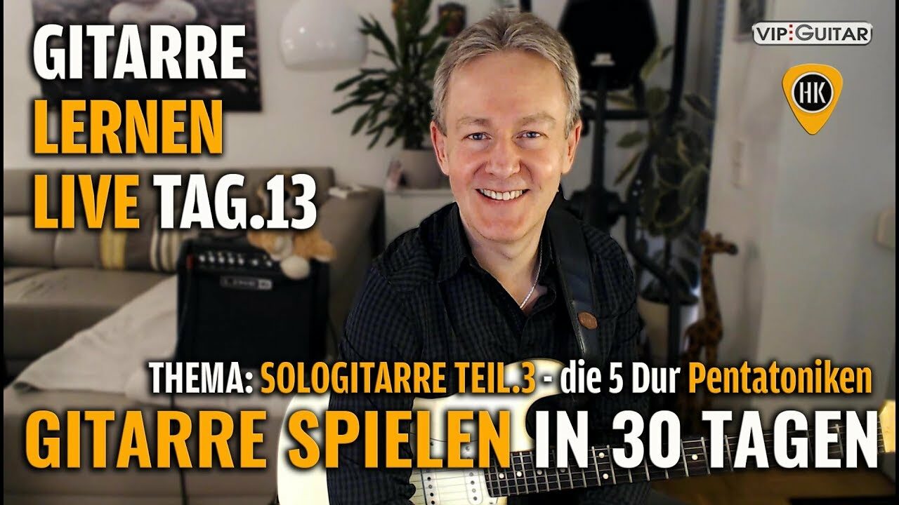 Gitarre lernen Tag 13