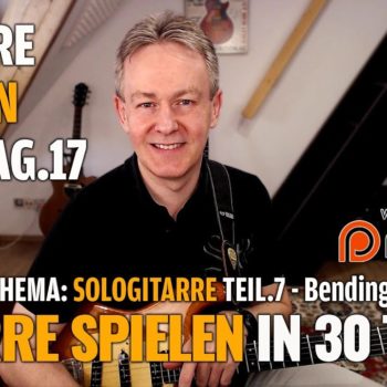 Gitarre lernen Tag 17