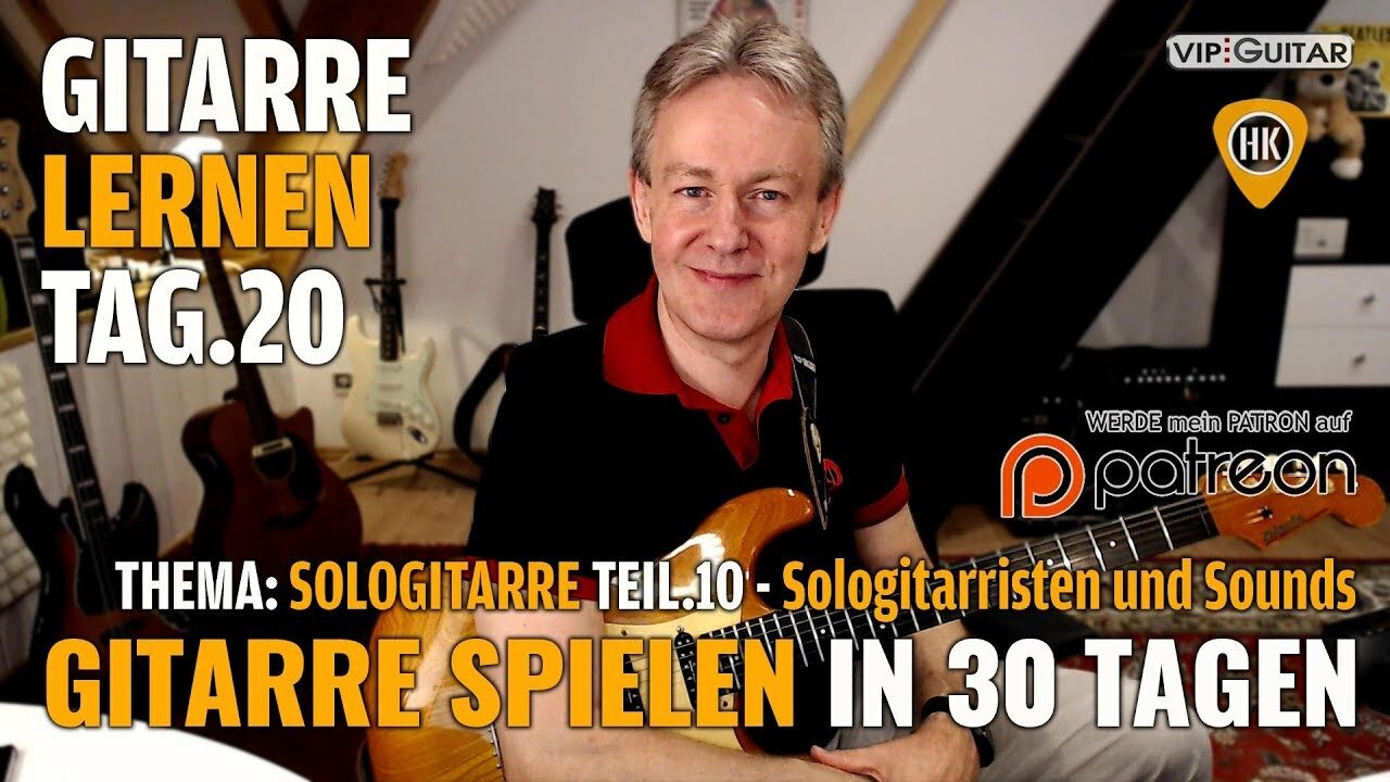 Gitarre lernen Tag 20