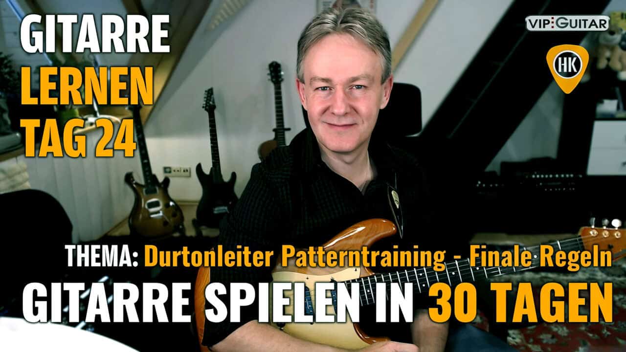 Gitarre lernen Tag 24 - Die beiden finalen Grundregeln