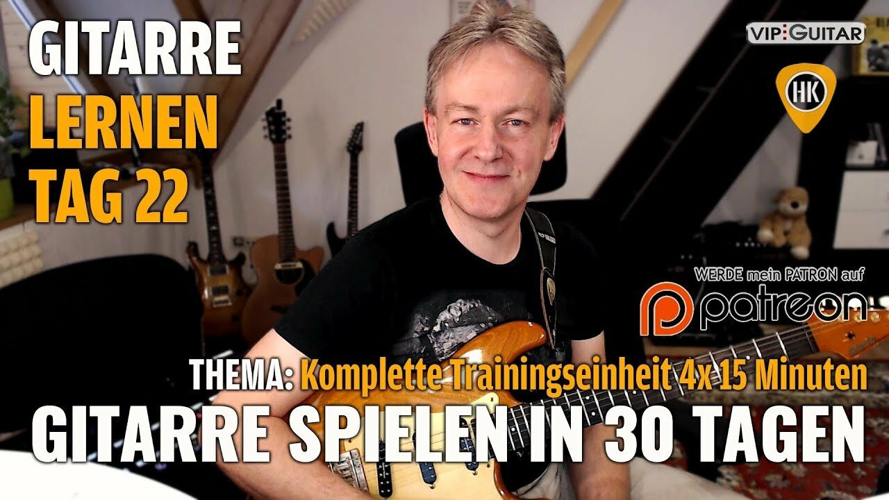 Gitarre lernen Tag 22