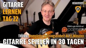 Gitarre lernen Tag 22