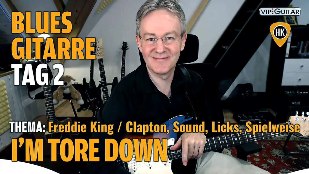 Bluesgitarre Fortgeschritten Im tore down