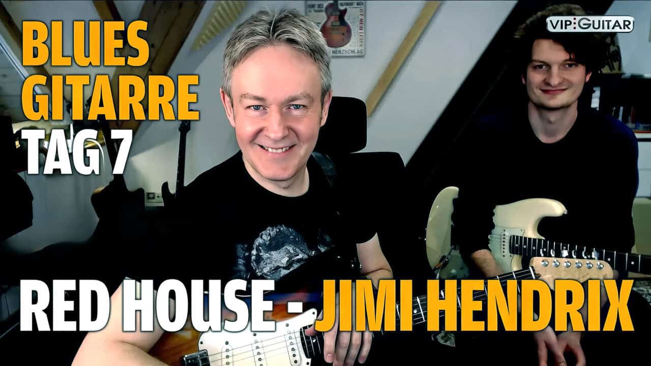 Blues Fortgeschritten Red House Jimi Hendrix