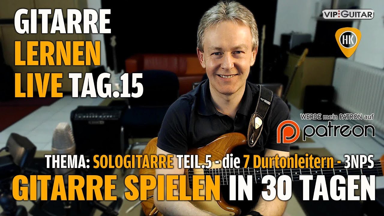 Gitarre lernen Tag 15