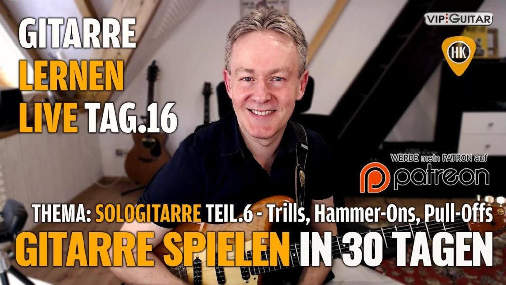 Gitarre lernen Tag 16