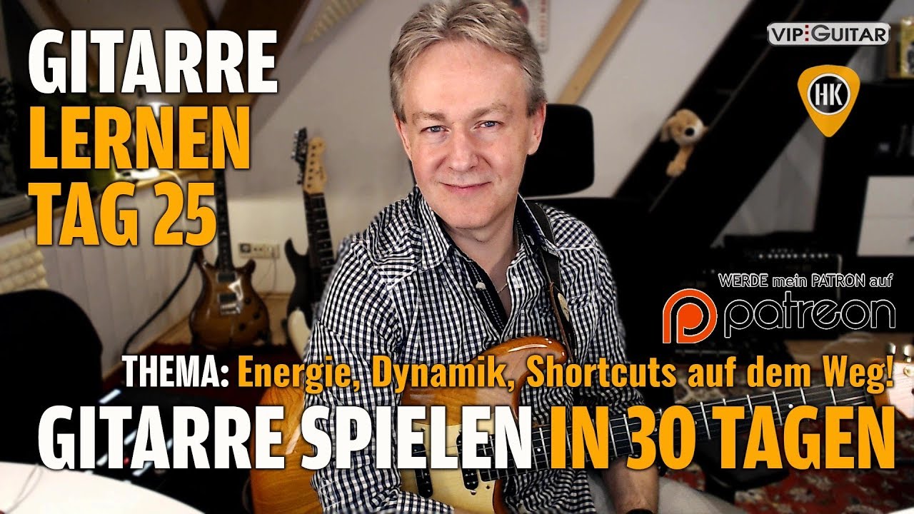 Gitarre lernen Tag 25