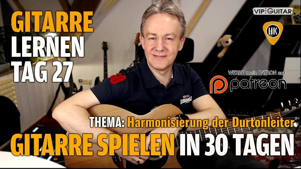 Gitarre lernen Tag 27