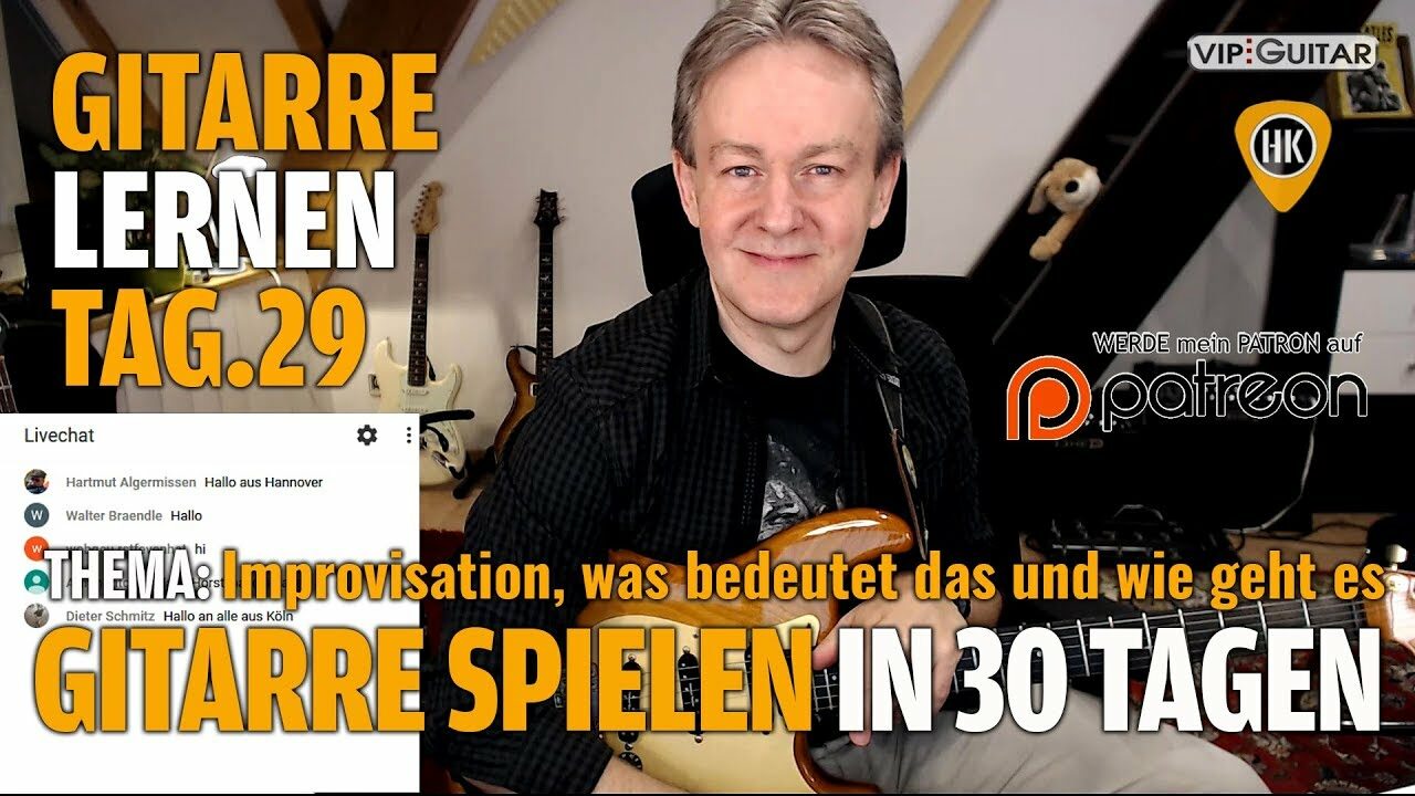 Gitarre lernen Tag 29