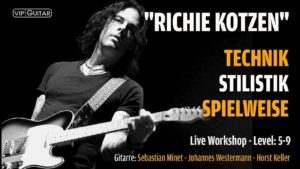 Richie Kotzen - Sound - Stilistik - Spielweise