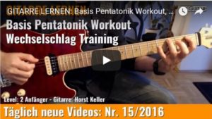 Basis Pentatonik Workout Wechselschlag Training