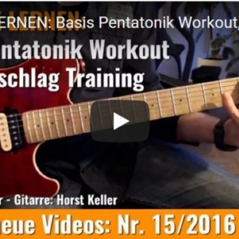 Basis Pentatonik Workout Wechselschlag Training