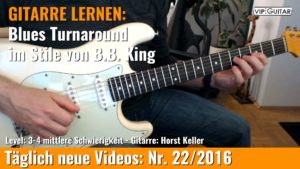 Blues Turnaround im Stile von B.B. King