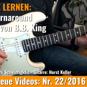 Blues Turnaround im Stile von B.B. King