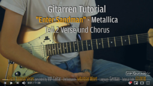 Songtutorial - Enter Sandman - Metallica Teil 2