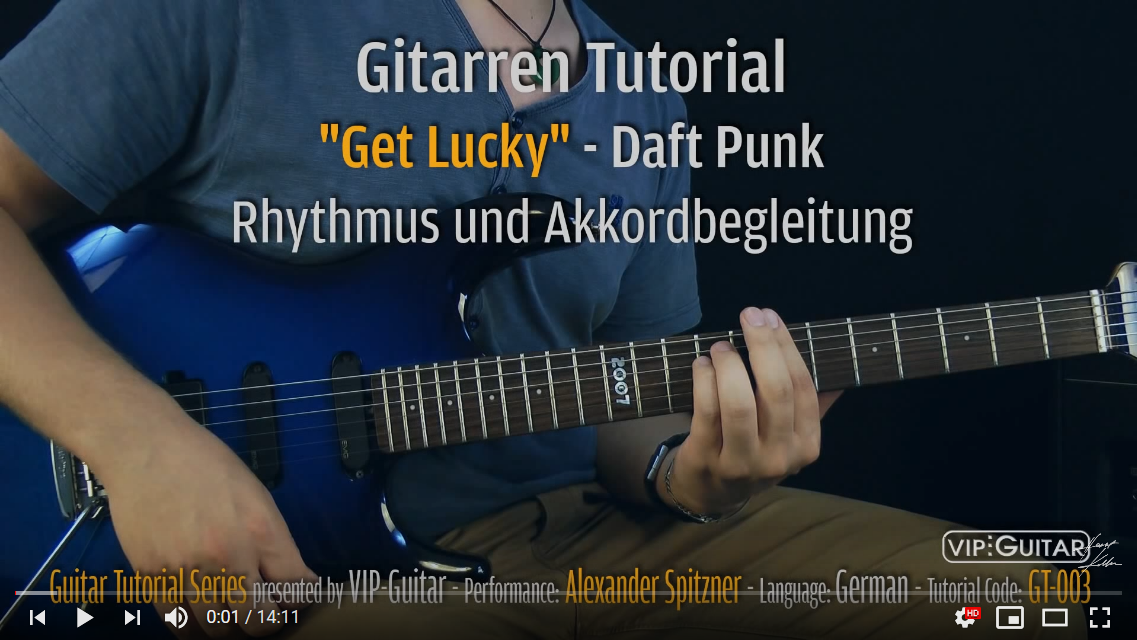 Songtutorial - Get Lucky - Daft Punk