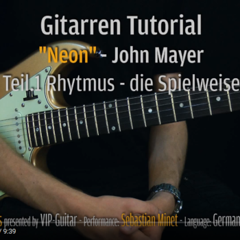 Songtutorial - Neo - John Mayer Teil 1