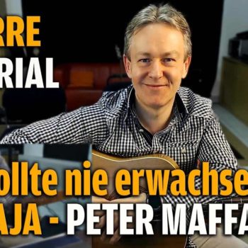 Songtutorial: Ich wollte nie erwachsen sein