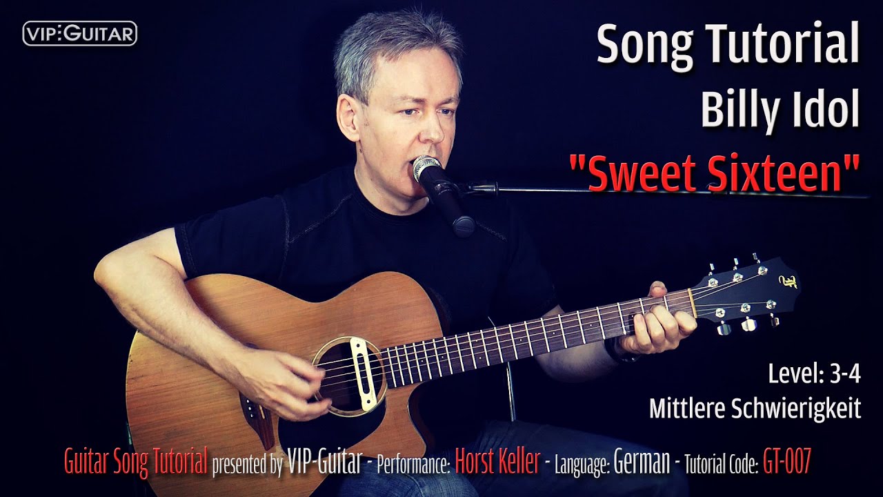 Songtutorial - Swee Sixteen - Billy Idol