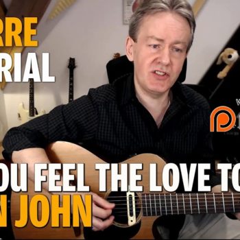 Songtutorial - Can you feel the love tonight - Elton John