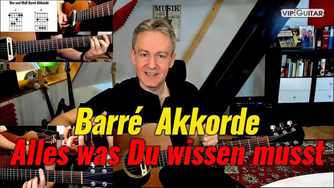 Wie man Barré Akkorde lernt und spielt