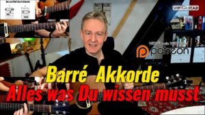 Barré Akkorde - Alles was du wissen musst