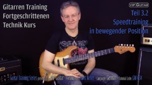 Gitarren Training - Fortgerschrittenen Technik Kurs