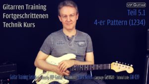 Gitarren Training Fortgeschrittenen Kurs