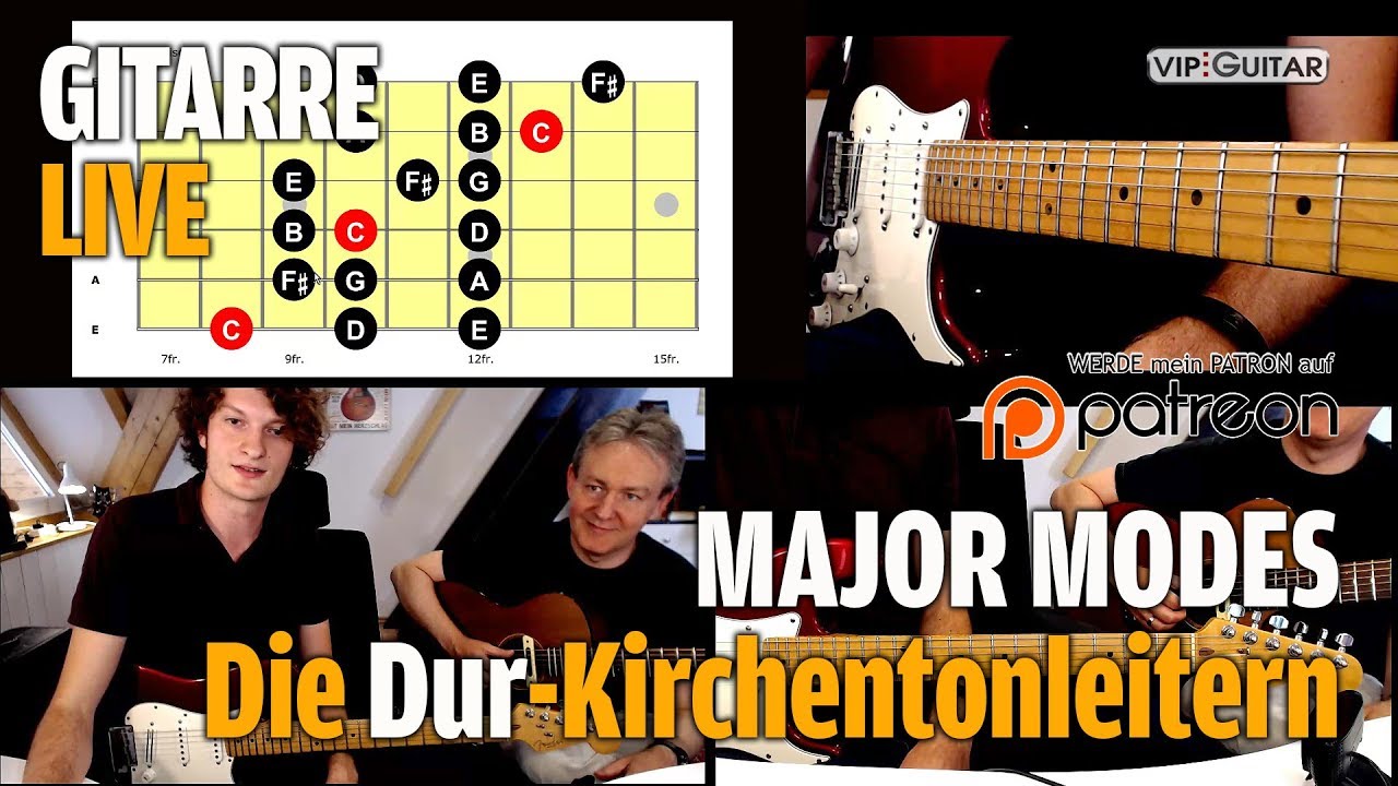 Major Modes - Die Dur Kirchentonleitern