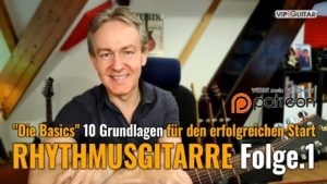 Rhythmusgitarre - 10 Grundlagen für den erfolgreichen Start