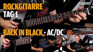 Rockgitarre für Fortgeschrittene Tag.1 - "Back in Black" AC/DC