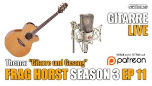"Frag Horst Season 3 Episode 11" Thema: Gitarre und Gesang