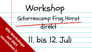 Workshop Gitarrencamp 2021