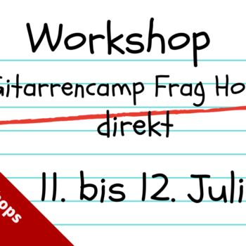 Workshop Gitarrencamp 2021