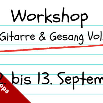 Workschop Gitarre & Gesang 2021
