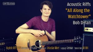 Acoustic Riffs "All Along the Watchtower"