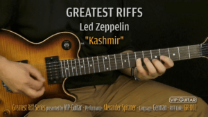 Gitarrenriff Nr. 2 - Led Zeppelin - Kashmir