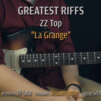 Gitarrenriff Nr. 6 - ZZ Top - La Grange
