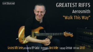 Gitarrenriff Nr. 17 - Aerosmith - Walk This Way